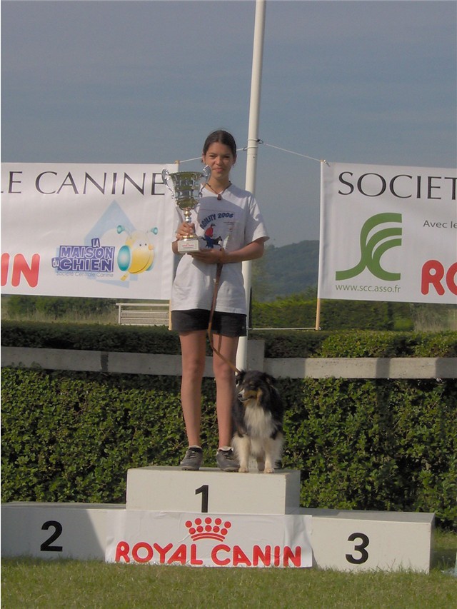 La voil sereine. Nous en sommes fier. Bravo  Tami et  Charlotte ! ...